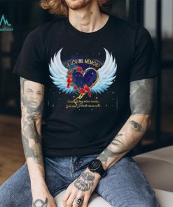 Gone Fishing In Heaven Your Wings Were Ready But Our Hearts Were Not Personalized Memorial Gift Tshirt