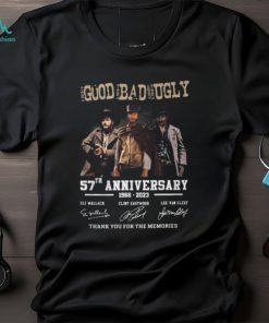 Good Bad Ugly 57th Anniversary Thank You For The Memories Signatures Classic T Shirt