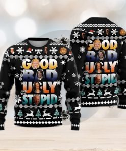 Good Bad Ugly Christmas Sweater For Men And Women