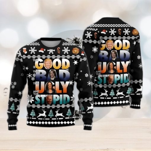 Good Bad Ugly Christmas Sweater For Men And Women