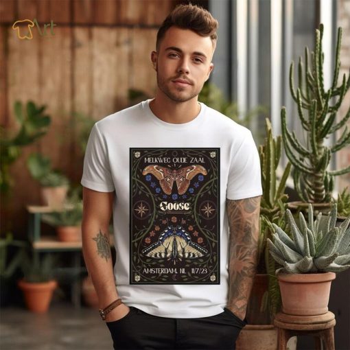 Goose November 7, 2023 Tour Amsterdam, Netherlands Poster shirt