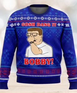 Gosh Dang It Bobby King Of The Hill Ugly Christmas Sweater