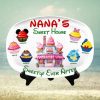 Nana’s Pieces Of Happiness, Personalized 04OHTN261023QN Resin Plate, Christmas Gift For Family
