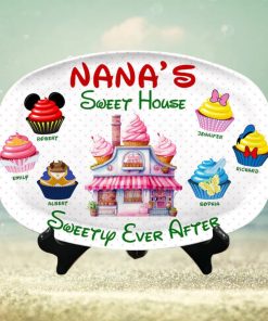 Grandma's Sweet House Personalized Resin Plate