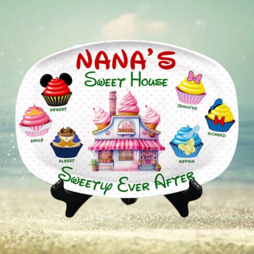 Grandma’s Sweet House Personalized Resin Plate