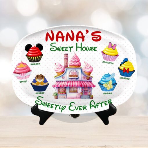 Grandma’s Sweet House Personalized Resin Plate