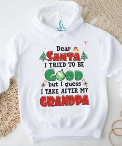 Grandpa Inspired Santa Claus Christmas Shirt