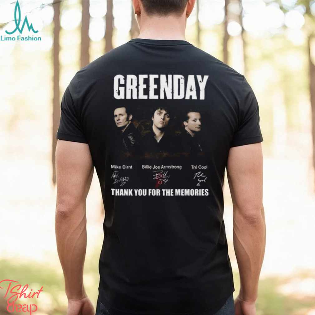 Graphic Green Day Band Signature Black Unisex T Shirt Graphic Green Day Band Signature Black Unisex T Shirt