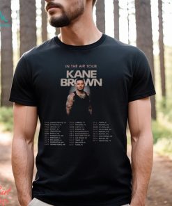 Graphic Kane Brown In The Air 2024 Tour Black Unisex Shirts