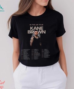 Graphic Kane Brown In The Air 2024 Tour Black Unisex Shirts