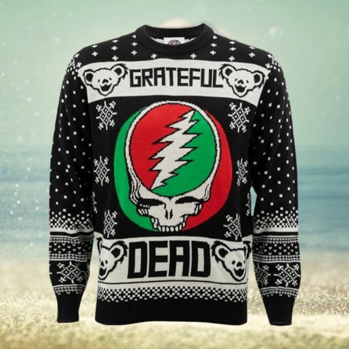 Grateful Dead Snowflakes Ugly Christmas Sweater