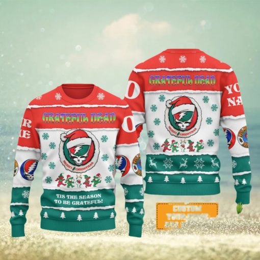 Grateful Dead Tis The Season To Be Grateful Custom Sweater