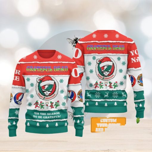 Grateful Dead Tis The Season To Be Grateful Custom Sweater