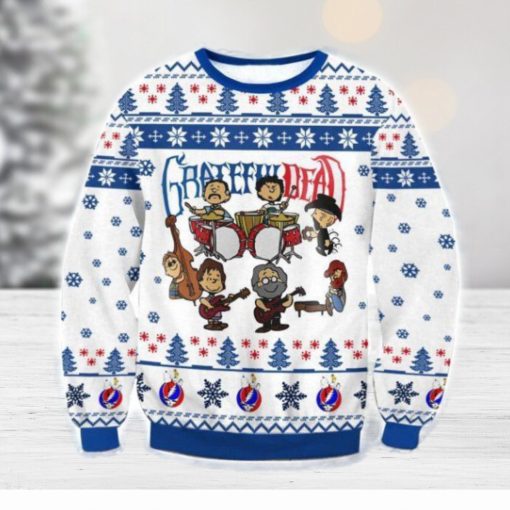 Greatful Dead Snoopy Ugly Sweater Christmas Gift For Men And Women