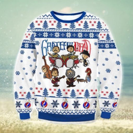 Greatful Dead Snoopy Ugly Sweater Christmas Gift For Men And Women