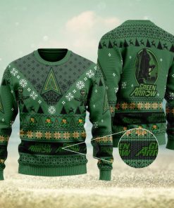 Green Arrow Dc Comics Ugly Sweater Christmas For Men And Women