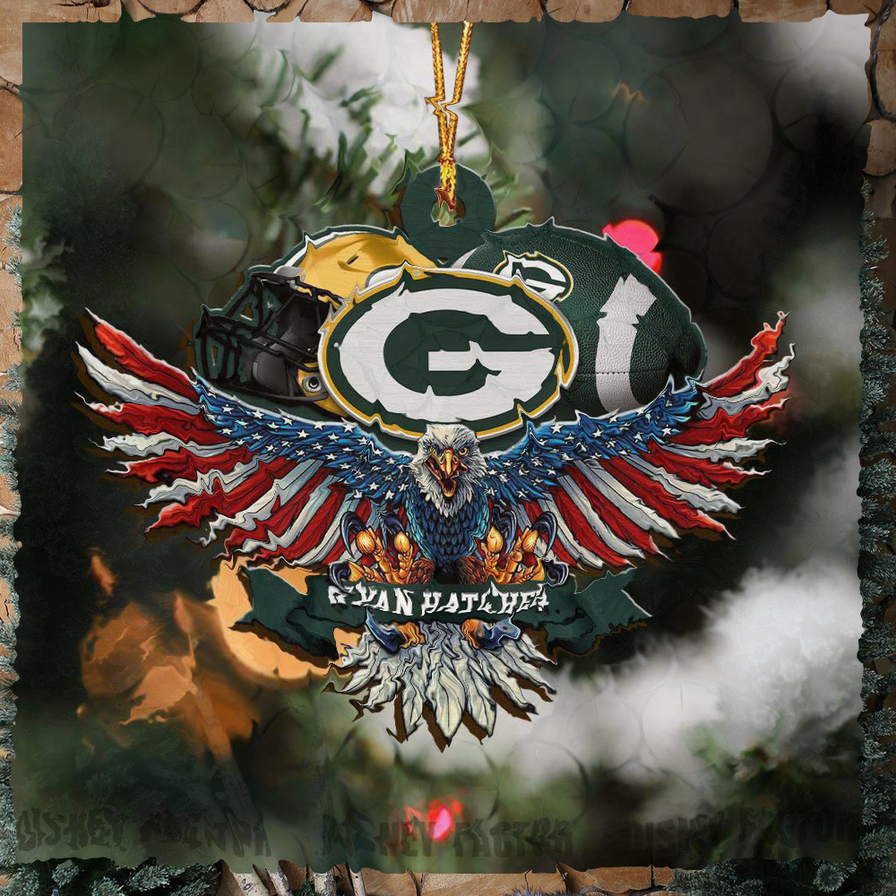 Green Bay Packers Decorations, Eagles Christmas Ornaments Green Bay Packers Decorations, Eagles Christmas Ornaments