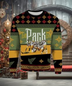 Green Bay Packers Go Pack Go Ugly Christmas Sweater For Men And Women