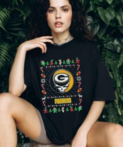 Green Bay Packers Gratefull Dead Ugly Christmas Shirt