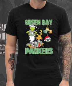 Green Bay Packers Grinch and Max NFL Christmas shirt