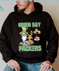 Green Bay Packers Grinch and Max NFL Christmas shirt