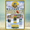 Green Bay Packers History Of Victory First Three Super Bowl Championships Poster