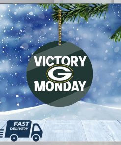 Green Bay Packers NFL Victory Monday Christmas Tree Decorations Xmas Ornament