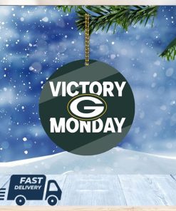 Green Bay Packers NFL Victory Monday Christmas Tree Decorations Xmas Ornament