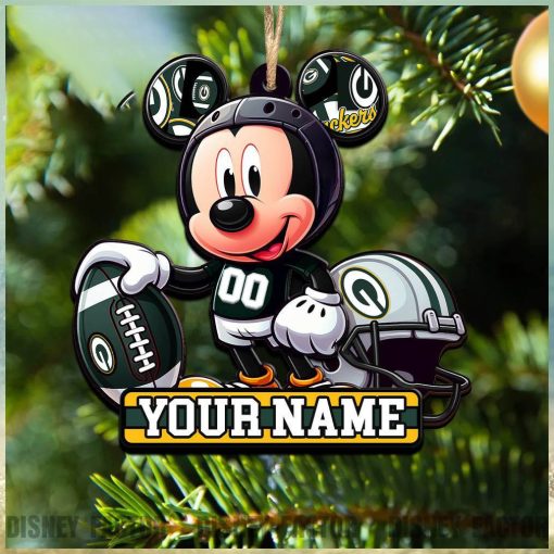 Green Bay Packers Ornaments, Mickey Christmas Decorations, Nfl Football Christmas