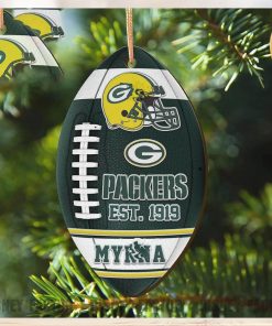 Green Bay Packers Ornaments, Nfl Christmas Decorations