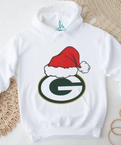 Green Bay Packers Santa Logo Christmas Holiday 2023 T shirt