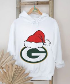 Green Bay Packers Santa Logo Christmas Holiday 2023 T shirt