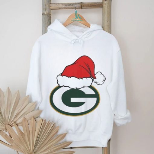 Green Bay Packers Santa Logo Christmas Holiday 2023 T shirt