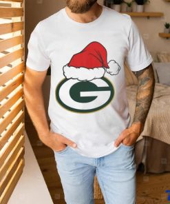 Green Bay Packers Santa Logo Christmas Holiday 2023 T shirt