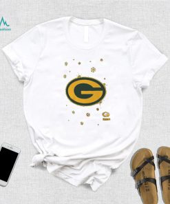 Green Bay Packers Sparkle Christmas Graphic T Shirt