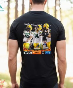 Green Bay Packers Wins 45 10 Detroit Lions 2023 NFL Thanksgivings Final Score Shirt