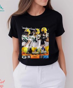 Green Bay Packers Wins 45 10 Detroit Lions 2023 NFL Thanksgivings Final Score Shirt