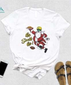 Green Bay Packers go Santa go Christmas retro NFL shirt