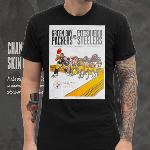Green Bay Packers vs Pittsburgh Steelers NFL November 12, 2023 Weekend Gameday Shirt