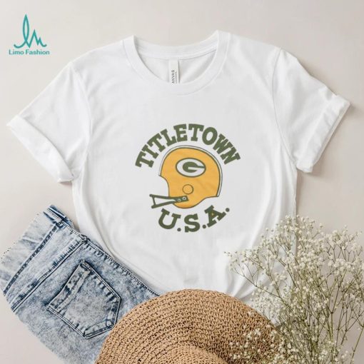 Green Bay Titletown USA Helmet shirt