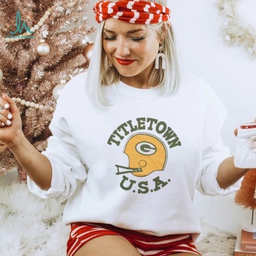 Green Bay Titletown USA Helmet shirt
