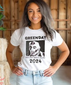 Green Day The Saviors 2024 Tour White Unisex T Shirt