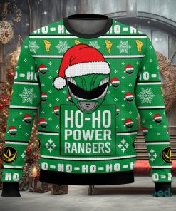 Green Ranger Ho Ho Power Rangers Xmas 3D Sweater Cute Christmas Gift For Men And Women