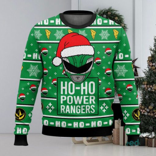 Green Ranger Ho Ho Power Rangers Xmas 3D Sweater Cute Christmas Gift For Men And Women