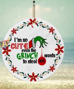 Grinch Ball Holder Decor, Funny The Grinch Ornament 2023