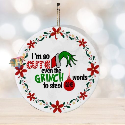 Grinch Ball Holder Decor, Funny The Grinch Ornament 2023