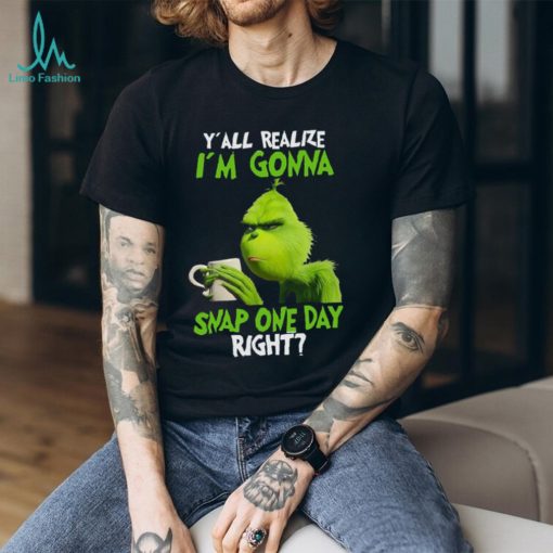 Grinch Cartoon Christmas Modern Style Tshirt O neck Cute T Shirts