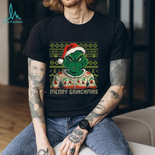 Grinch Christmas Pattern Christmas Shirt