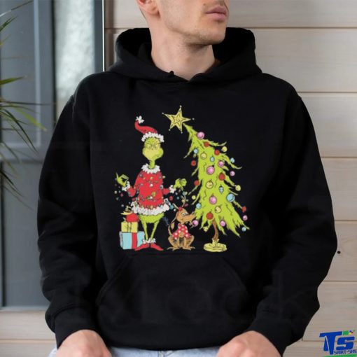 Grinch Christmas Tree shirt