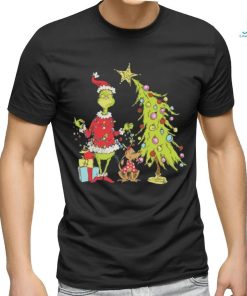 Grinch Christmas Tree shirt